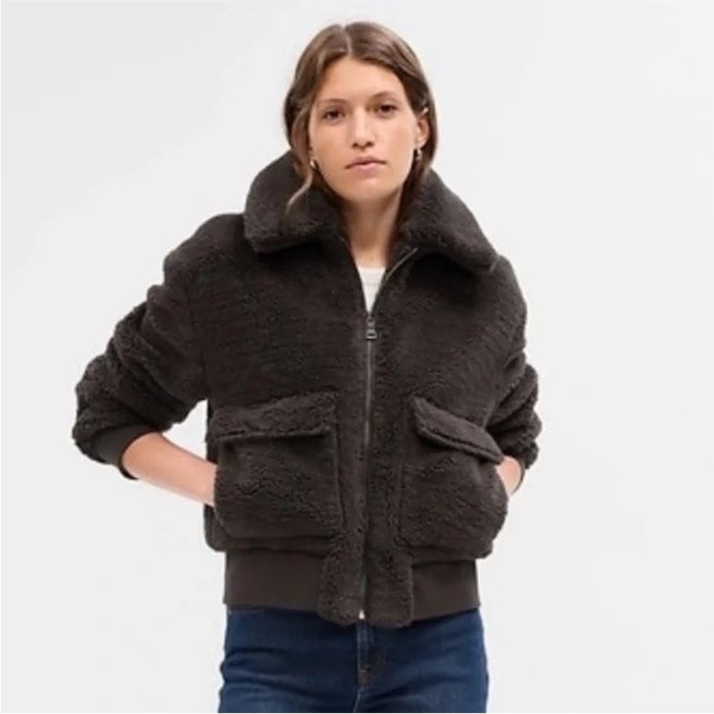 Gap Sherpa moto jacket